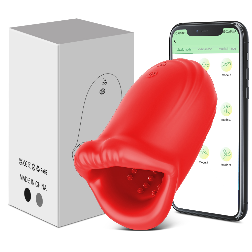 Electronics Gadgets For Women - 9-frequency Vibration Tongue Licking Airplane Cup