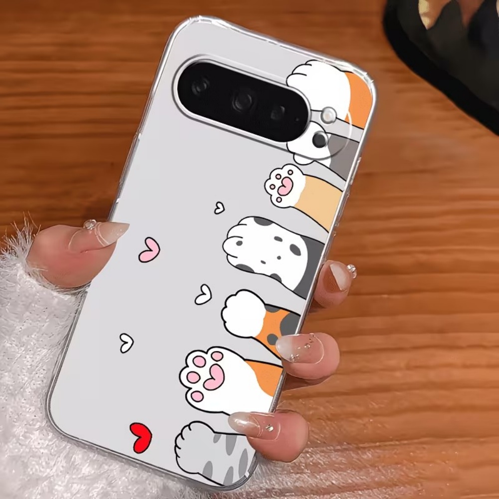 Cartoon Cat Paw Print Crystal  - огляд і ціна Google Pixel 9 Pro