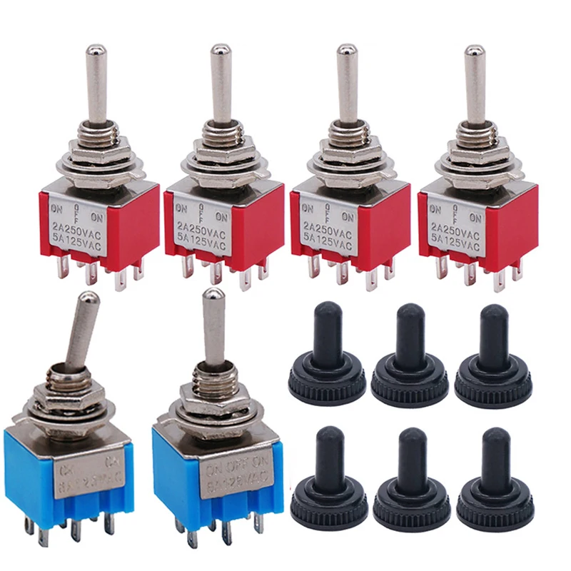 2Pcs ON OFF ON Switches Miniat - огляд і ціна Electronics And Gadgets With I