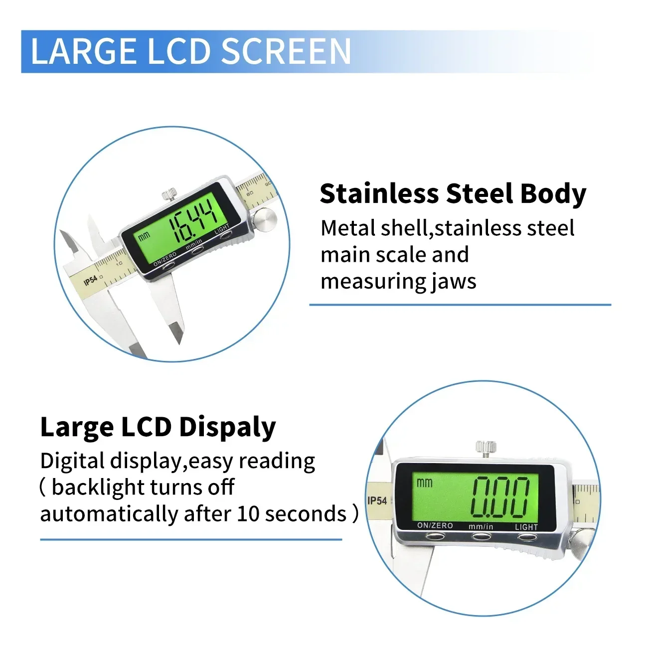 SHAHE New Digital Caliper 0-6